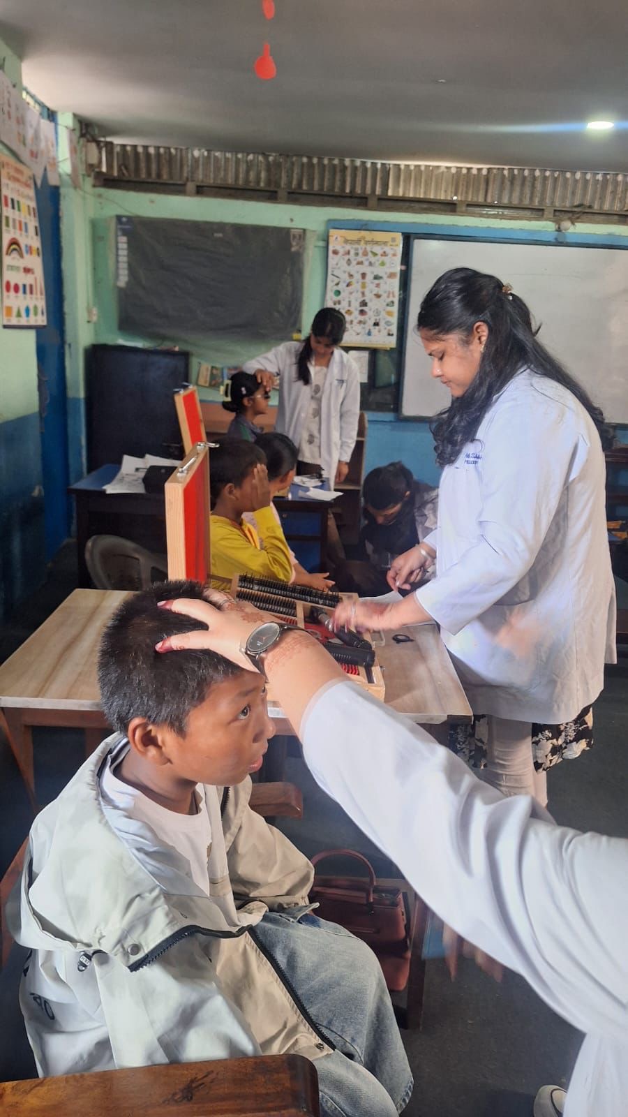 School-level eye health camp Phase 1