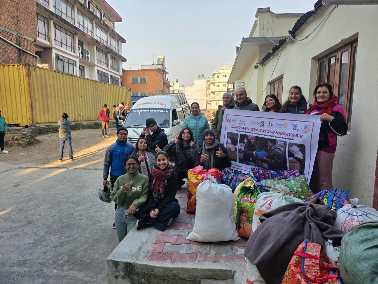 Warm Clothes Distribution